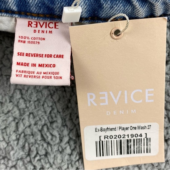Revice Denim Women's Ex-Boyfriend Button Fly Jeans  NWT   |  Size:  27 - Picture 14 of 16
